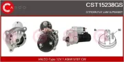 Starter 12 V 1,40 kW CASCO CST15238GS