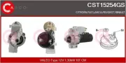 Starter 12 V 1,30 kW CASCO CST15254GS