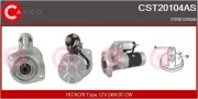 Starter 12 V 2 kW CASCO CST20104AS