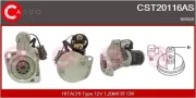 Starter 12 V 1,20 kW CASCO CST20116AS