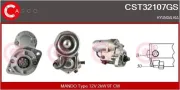 Starter 12 V 2 kW CASCO CST32107GS