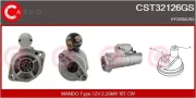 Starter 12 V 2,20 kW CASCO CST32126GS