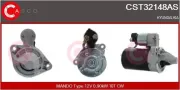 Starter 12 V 0,90 kW CASCO CST32148AS