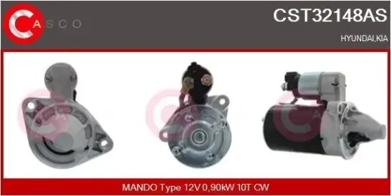 Starter 12 V 0,90 kW CASCO CST32148AS Bild Starter 12 V 0,90 kW CASCO CST32148AS