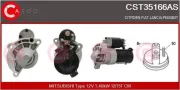 Starter 12 V 1,40 kW CASCO CST35166AS