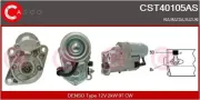 Starter 12 V 2 kW CASCO CST40105AS