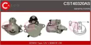 Starter 12 V 1,30 kW CASCO CST40320AS