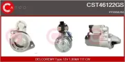 Starter 12 V 1,80 kW CASCO CST46122GS