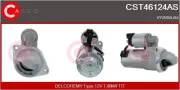 Starter 12 V 1,80 kW CASCO CST46124AS