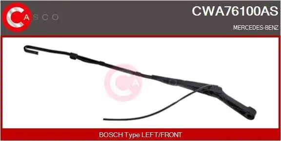 Wischarm, Scheibenreinigung CASCO CWA76100AS