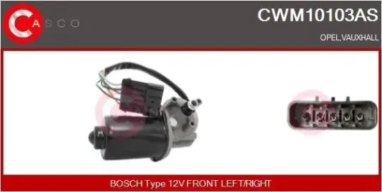 Wischermotor 12 V CASCO CWM10103AS Bild Wischermotor 12 V CASCO CWM10103AS