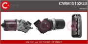 Wischermotor 12 V CASCO CWM15152GS