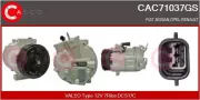 Kompressor, Klimaanlage 12 V CASCO CAC71037GS