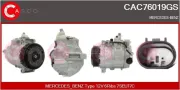 Kompressor, Klimaanlage 12 V CASCO CAC76019GS
