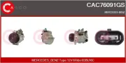 Kompressor, Klimaanlage 12 V CASCO CAC76091GS