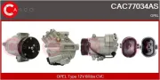 Kompressor, Klimaanlage 12 V CASCO CAC77034AS
