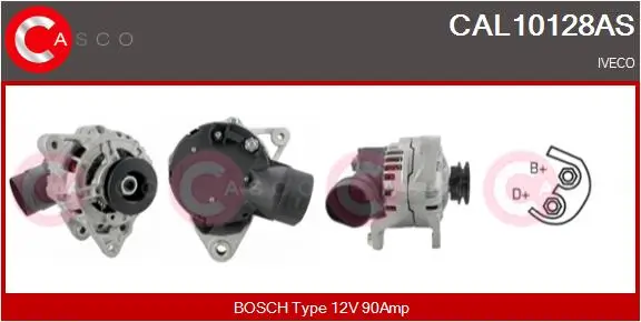 Generator 12 V CASCO CAL10128AS