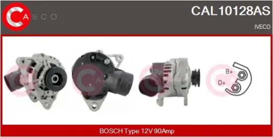 Generator 12 V CASCO CAL10128AS Bild Generator 12 V CASCO CAL10128AS