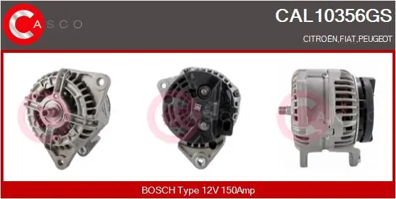 Generator 12 V CASCO CAL10356GS