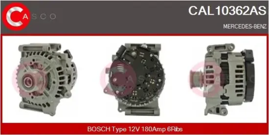 Generator 12 V CASCO CAL10362AS Bild Generator 12 V CASCO CAL10362AS