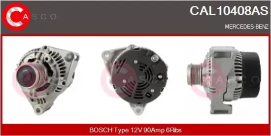Generator 12 V CASCO CAL10408AS Bild Generator 12 V CASCO CAL10408AS