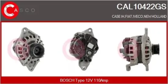Generator 12 V CASCO CAL10422GS Bild Generator 12 V CASCO CAL10422GS