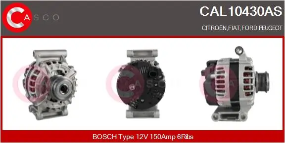 Generator 12 V CASCO CAL10430AS
