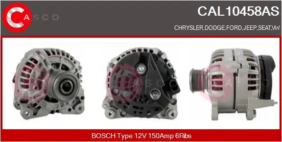 Generator 12 V CASCO CAL10458AS