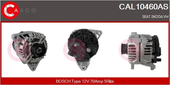 Generator 12 V CASCO CAL10460AS