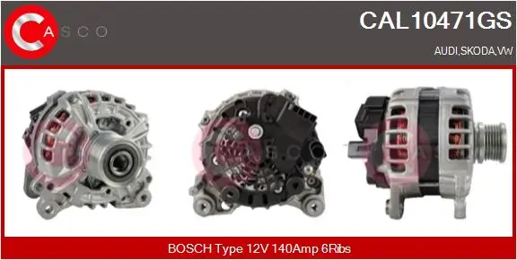Generator 12 V CASCO CAL10471GS