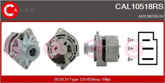 Generator 12 V CASCO CAL10518RS