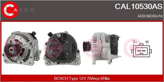 Generator 12 V CASCO CAL10530AS