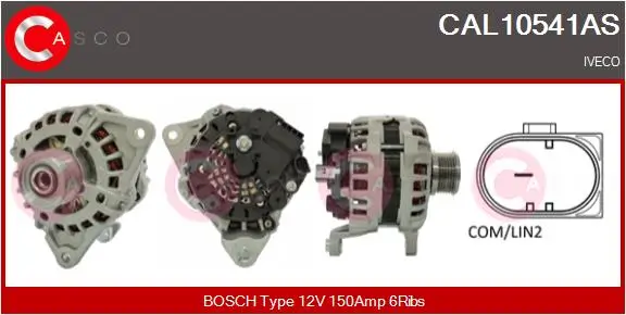 Generator 12 V CASCO CAL10541AS