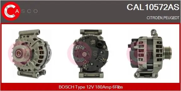 Generator 12 V CASCO CAL10572AS