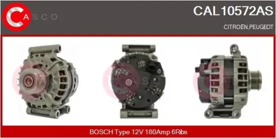 Generator 12 V CASCO CAL10572AS Bild Generator 12 V CASCO CAL10572AS