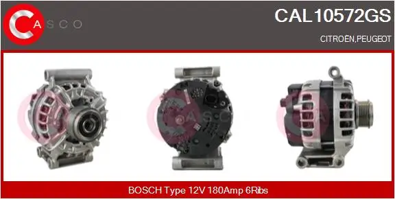 Generator 12 V CASCO CAL10572GS