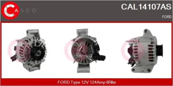 Generator 12 V CASCO CAL14107AS Bild Generator 12 V CASCO CAL14107AS