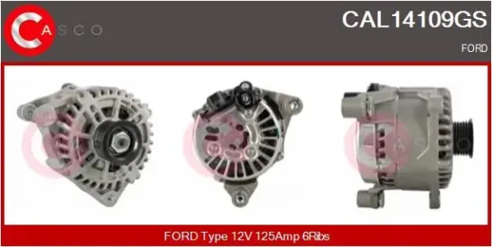 Generator 12 V CASCO CAL14109GS Bild Generator 12 V CASCO CAL14109GS