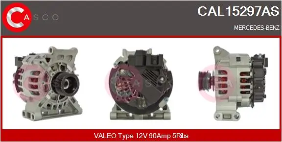 Generator 12 V CASCO CAL15297AS