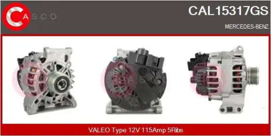 Generator 12 V CASCO CAL15317GS Bild Generator 12 V CASCO CAL15317GS