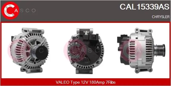 Generator 12 V CASCO CAL15339AS