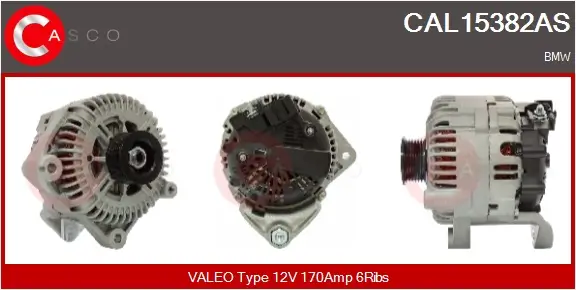 Generator 12 V CASCO CAL15382AS