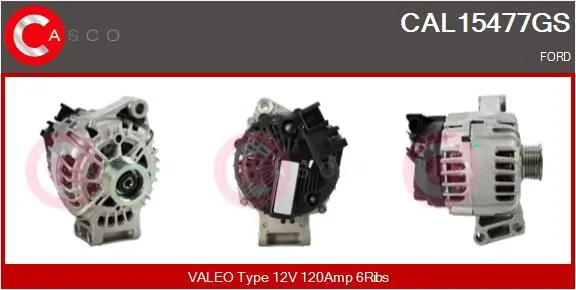 Generator 12 V CASCO CAL15477GS