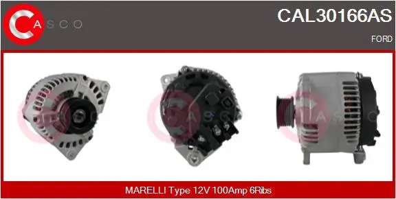 Generator 12 V CASCO CAL30166AS