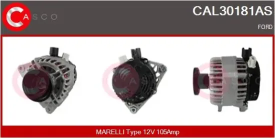 Generator 12 V CASCO CAL30181AS Bild Generator 12 V CASCO CAL30181AS