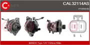 Generator 12 V CASCO CAL32114AS