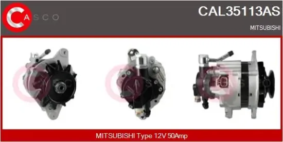 Generator 12 V CASCO CAL35113AS Bild Generator 12 V CASCO CAL35113AS