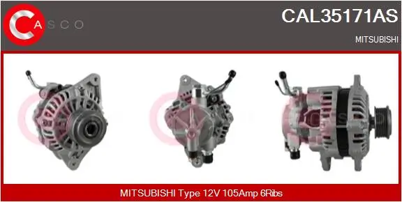 Generator 12 V CASCO CAL35171AS