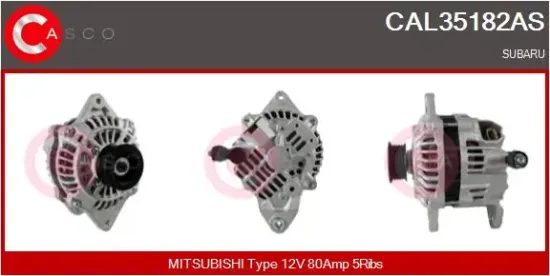 Generator 12 V CASCO CAL35182AS Bild Generator 12 V CASCO CAL35182AS