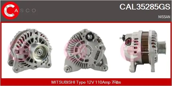 Generator 12 V CASCO CAL35285GS